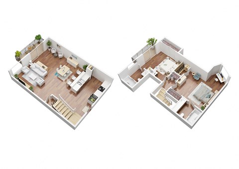 2 Bedroom Townhouse Crenshaw Townhouses